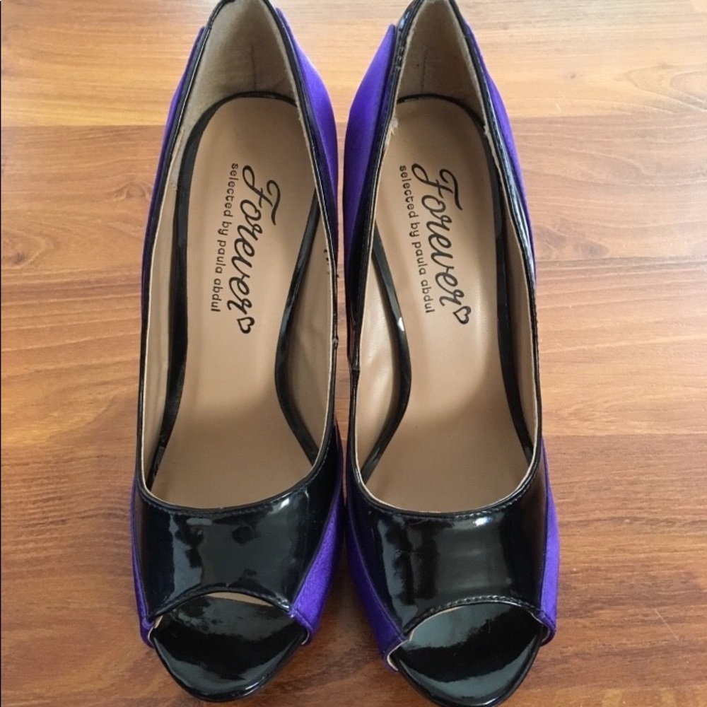 Open toe heels